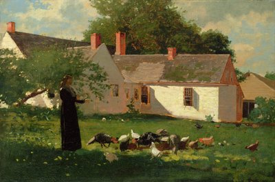 Cena na quinta de Winslow Homer