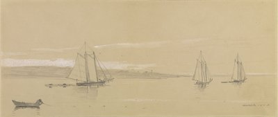 Frota de pesca em Gloucester de Winslow Homer