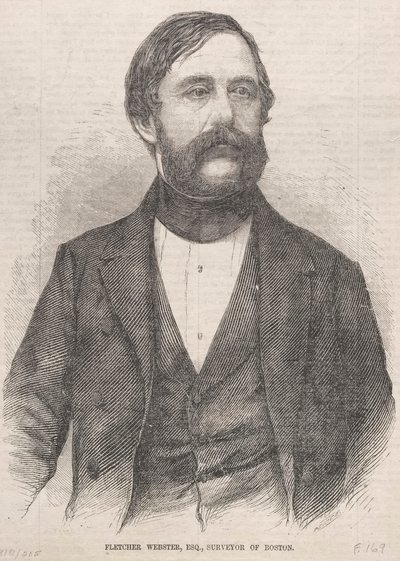Fletcher Webster, Esq., Surveyor de Boston, 1859. de Winslow Homer