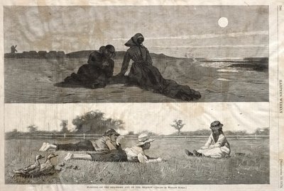 Namoros à beira-mar e no prado de Winslow Homer