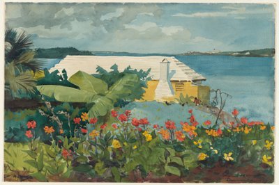 Jardim das Flores e Bungalow, Bermudas de Winslow Homer