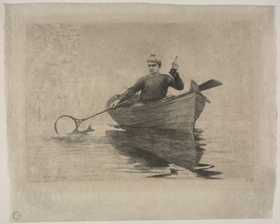 Pesca com mosca de Winslow Homer