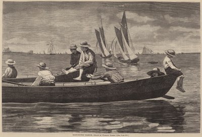 Gloucester Harbor, publicado em 1873. de Winslow Homer