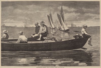 Gloucester Harbor, publicado em 1873. de Winslow Homer