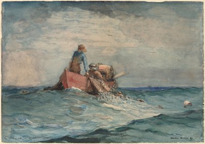 Arrastando nas redes de Winslow Homer
