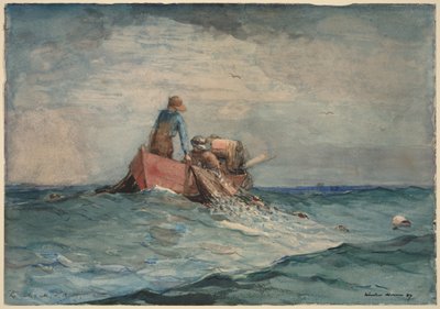 Recolha das redes de Winslow Homer