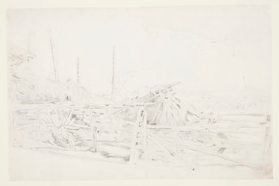 Palheiro e Cerca Ferroviária de Winslow Homer