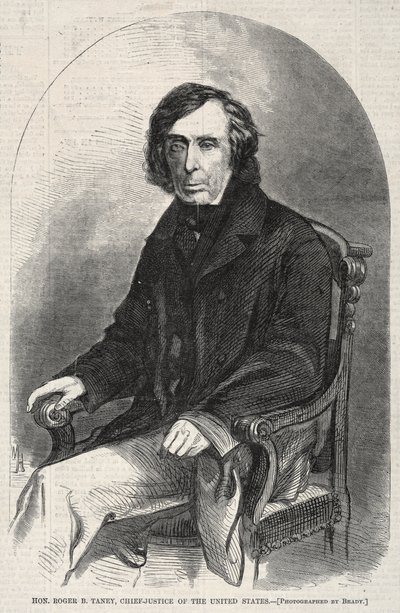 Exmo. Roger B. Taney, Presidente do Supremo Tribunal dos Estados Unidos de Winslow Homer