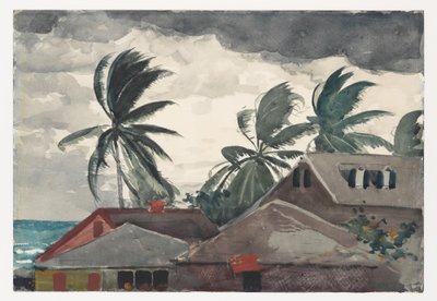Furacão, Bahamas de Winslow Homer