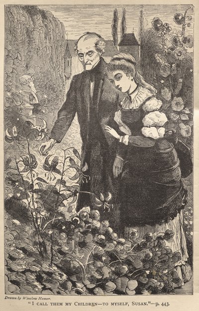 "Chamo-lhes os meus filhos - a mim própria, Susan." de Winslow Homer