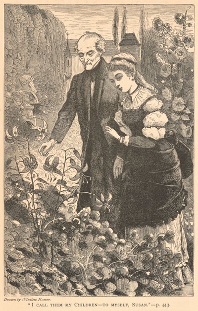 «Chamo-lhes os meus filhos - para mim própria, Susan», de The Galaxy, outubro de 1869 de Winslow Homer
