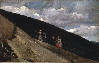 Nas montanhas de Winslow Homer