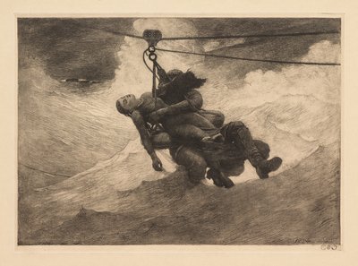 Linha de salvamento de Winslow Homer
