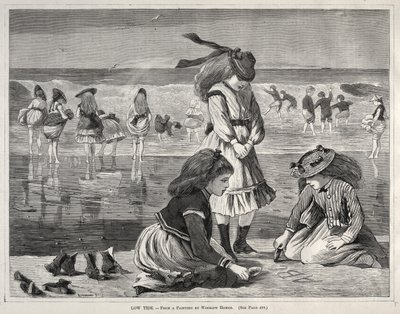 Maré baixa, 1870. de Winslow Homer