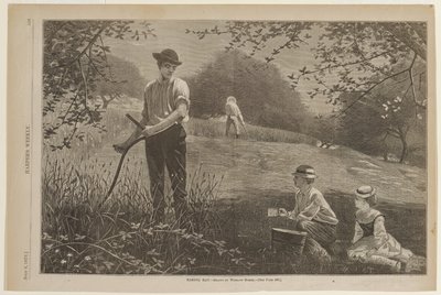 A fazer feno de Winslow Homer