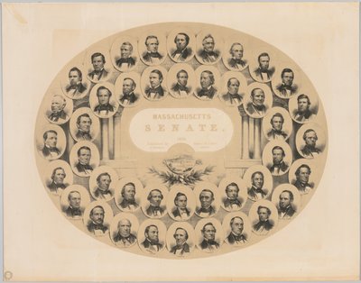 Senado de Massachusetts, 1856. de Winslow Homer