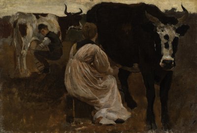 Ordenha de Winslow Homer