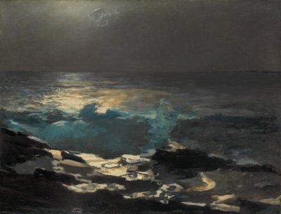 Luar, Madeira Island Light, 1894. de Winslow Homer