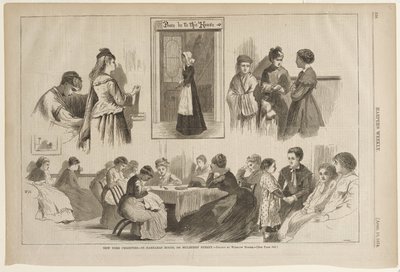 Instituições de beneficência de Nova Iorque - Casa de São Barnabé, 304 Mulberry Street de Winslow Homer