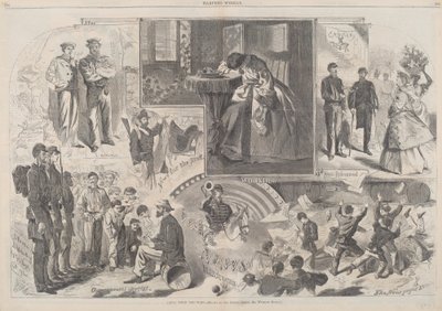News from the War, publicado em 1862. de Winslow Homer