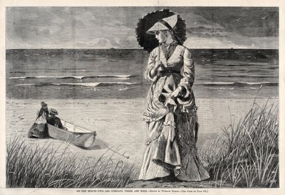 Na Praia - Dois já é companhia, três já não é nada de Winslow Homer