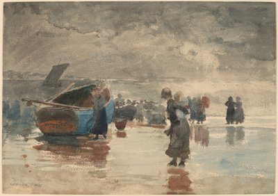 Nas areias de Winslow Homer