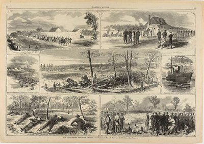 O nosso exército antes de Yorktown, Virgínia de Winslow Homer