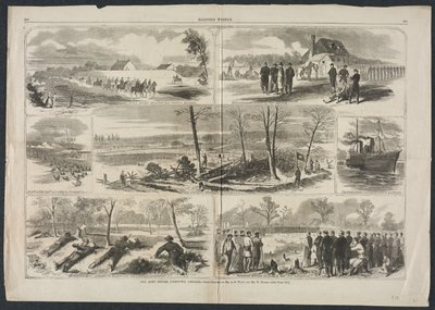 Nosso exército antes de Yorktown, Virgínia, 1862. de Winslow Homer