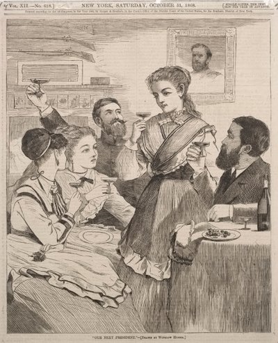 Nosso próximo presidente, 1868. de Winslow Homer
