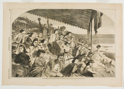 Os nossos locais de rega - Corridas de cavalos em Saratoga de Winslow Homer