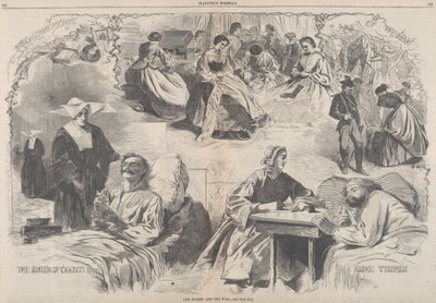 Our Women and the War, publicado em 1862. de Winslow Homer