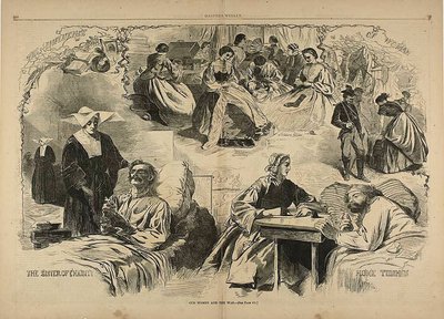 As nossas mulheres na guerra de Winslow Homer