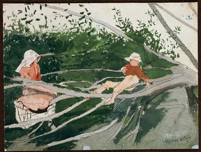 Sair em um membro de Winslow Homer