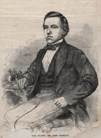 Paul Morphy, o campeão de xadrez de Winslow Homer