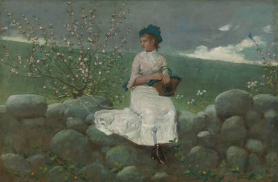 Flores de Pêssego de Winslow Homer