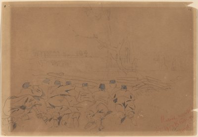 Rebel Works em Yorktown de Winslow Homer