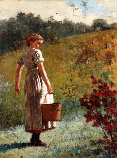 Retornando do Sping, 1874 de Winslow Homer