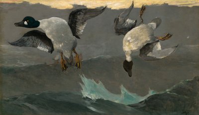 Direita e Esquerda, 1909. de Winslow Homer