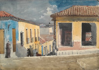 Santiago de Cuba: cena de rua de Winslow Homer