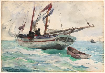 Escuna - Nassau de Winslow Homer