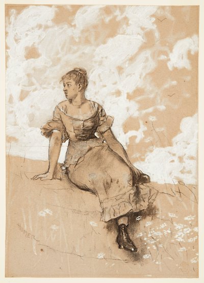 Garota Sentada de Winslow Homer