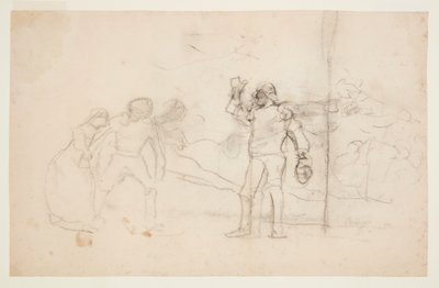 Esboço para "O Naufrágio" de Winslow Homer