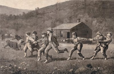 &39;Snap-the-Whip&39;, 20 de setembro de 1873 de Winslow Homer