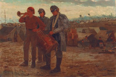 Soando Reveille, 1865 de Winslow Homer