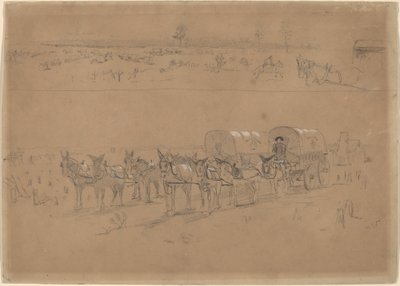 Trem de Suprimentos de Winslow Homer
