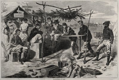 Dia de Ação de Graças no Acampamento de Winslow Homer