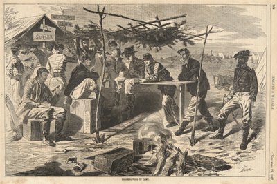 Acção de Graças no Acampamento, de Harper de Winslow Homer