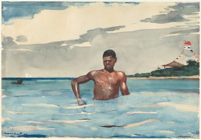 O Banhista de Winslow Homer