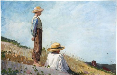 O Rapaz Azul de Winslow Homer