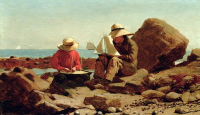 Os Construtores de Barcos de Winslow Homer